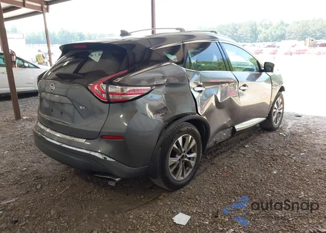 2017 Nissan Murano Sl from USA, damaged, VIN 5N1AZ2MG0HN171385